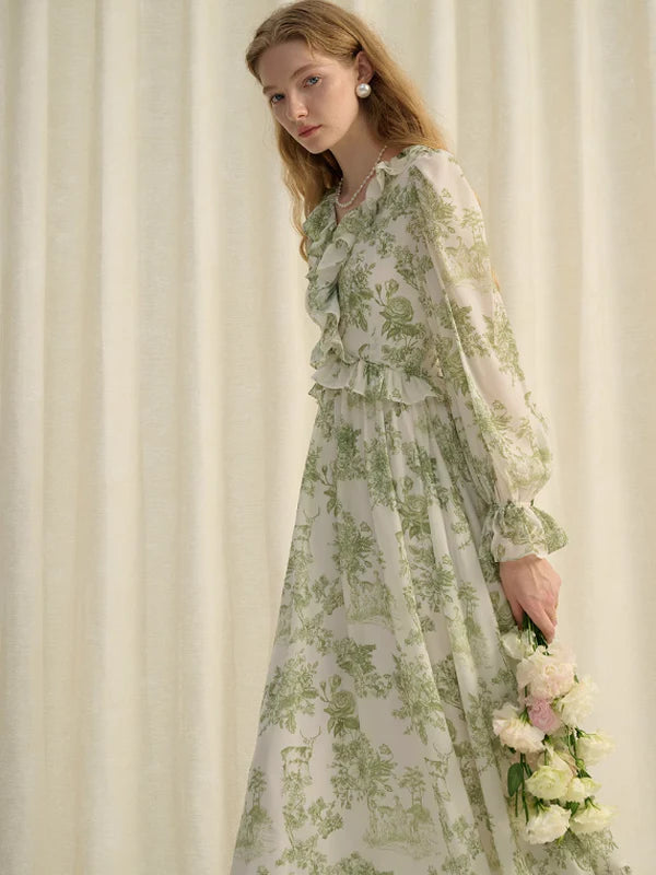 Garden Fairy's Green Rose Dress