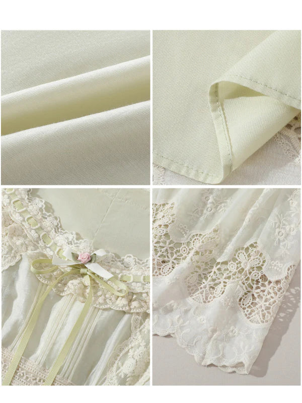 Olivia's Elegant Garden Mint Dress