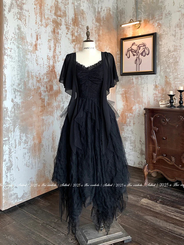 Midnight Tulle Waltz Dress