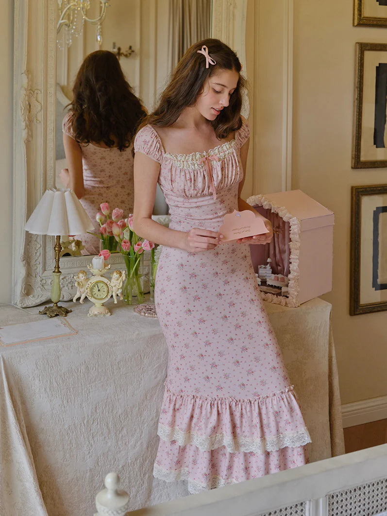 Blush Bloom Princess Summer Dress