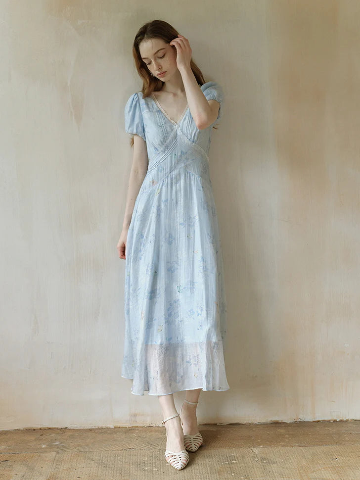 Blue Forest Whisper Dress