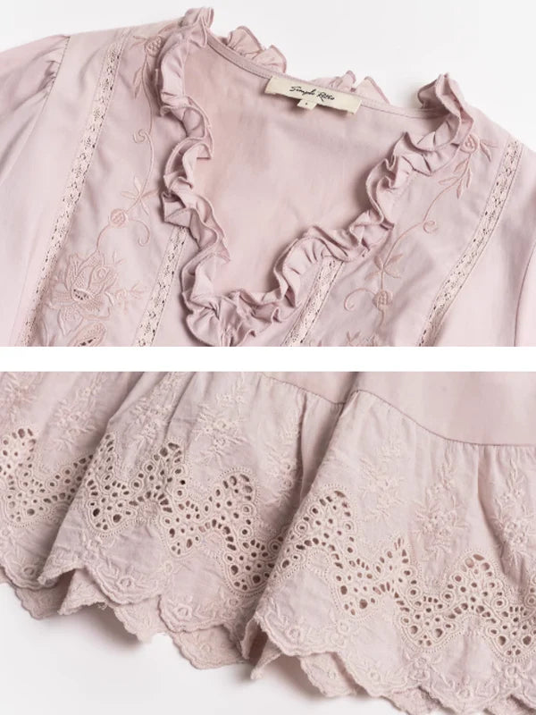 Spring Blossom Frill Dress