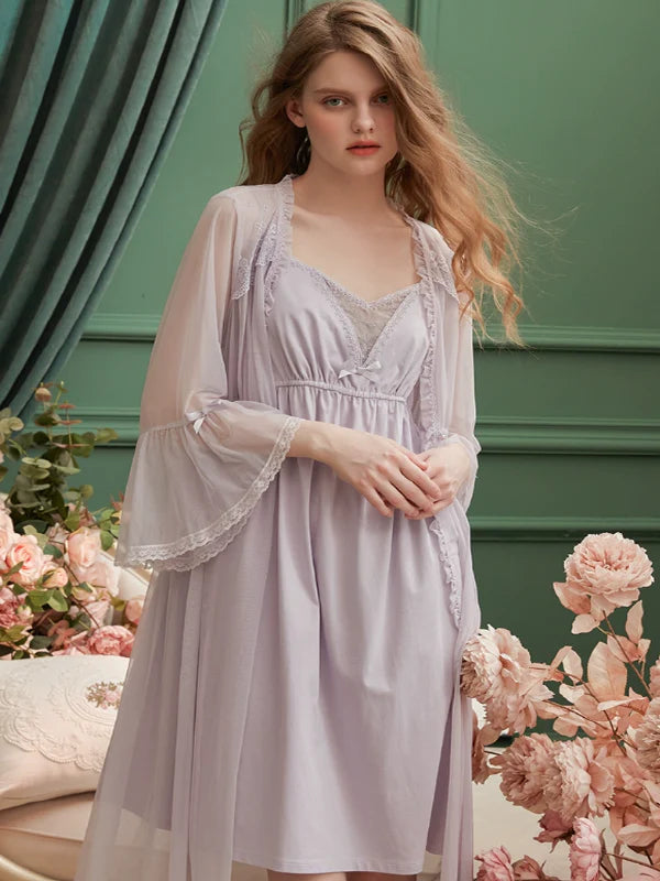 Purple Dream Blossom Nightgown