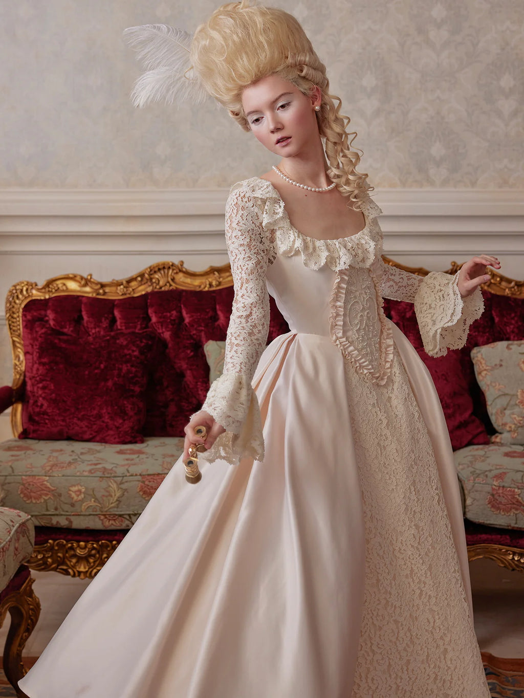 Rococo Lace Elegance Dress