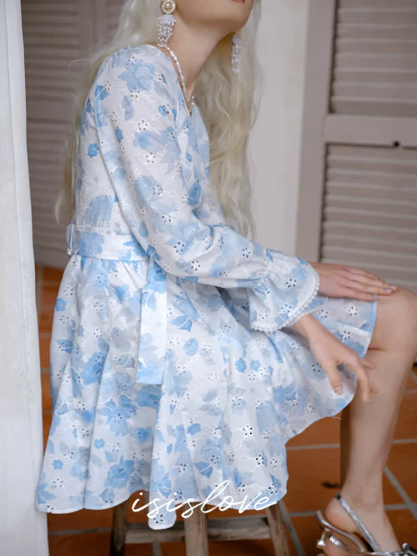 Blue Wildflower Serenity Dress