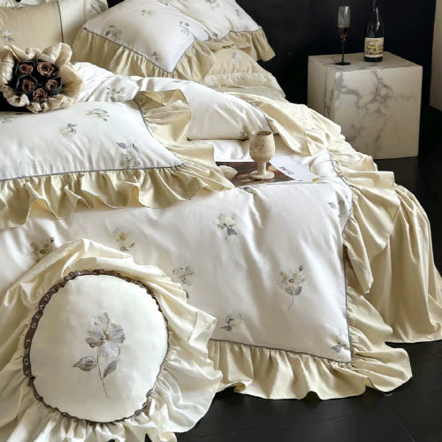 Sunlit Blossom Haven Bedding Set