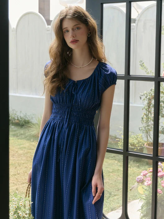 Blue Reverie Cotton Dress