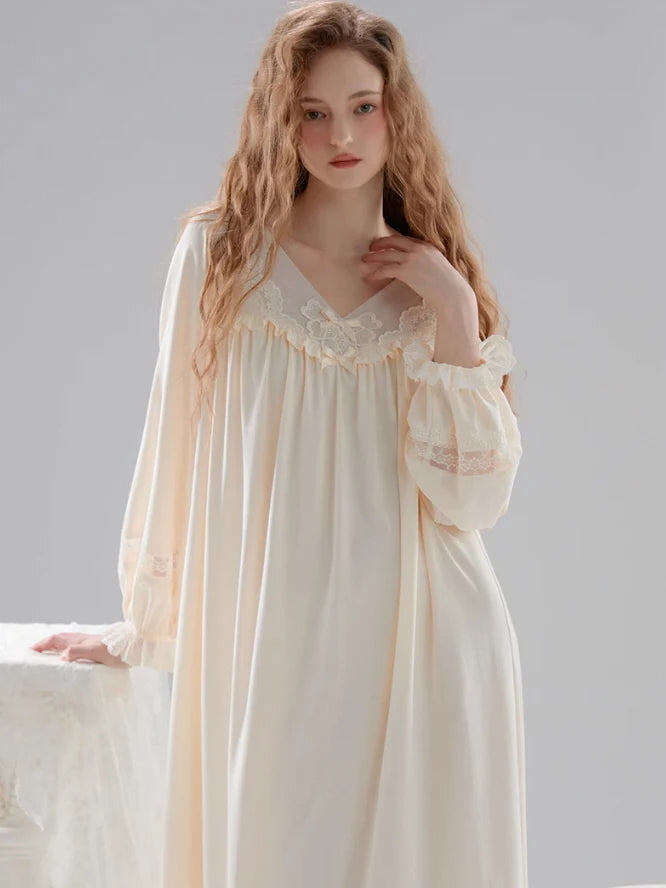 Celestial Lace Dream Nightgown
