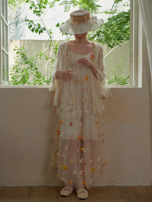 Butterfly Garden Mesh Dress