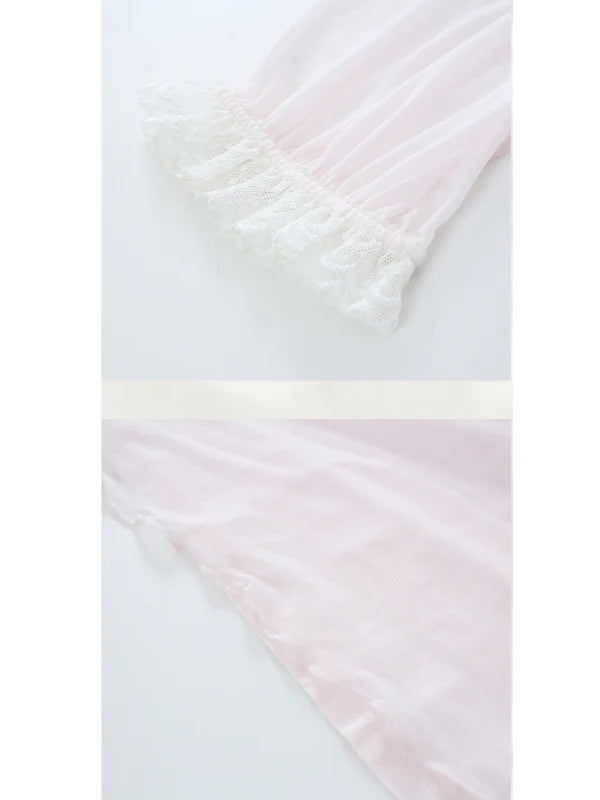 Moonlit Elegance Vintage Nightgown