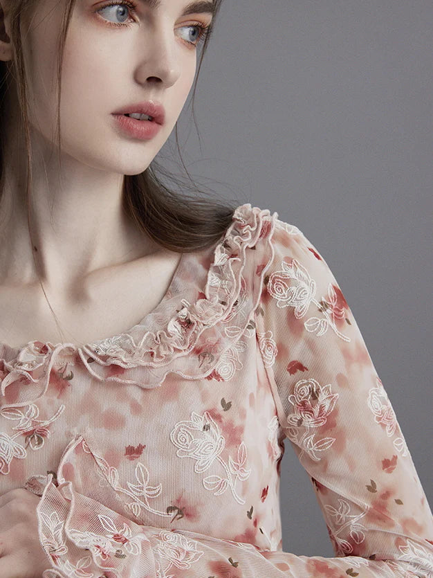 Rose Garden Fairy Mini Dress