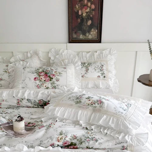 Royal Rose Cotton Bedding Set