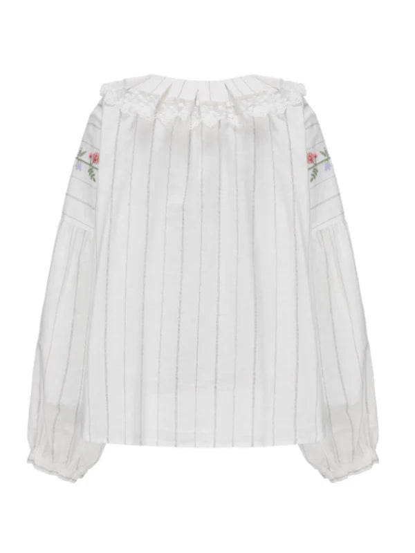 Striped Meadow Bloom Blouse