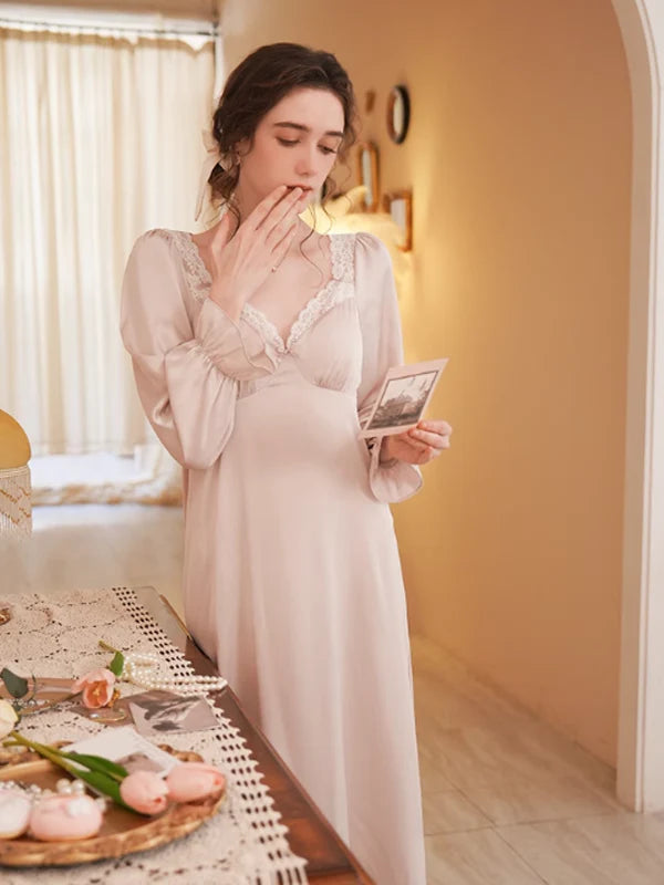 Lavender Lace Serenity Nightgown