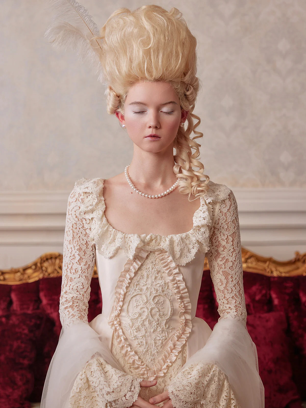 Rococo Lace Elegance Dress