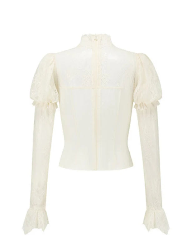 Coquette White Lace Dream Blouse