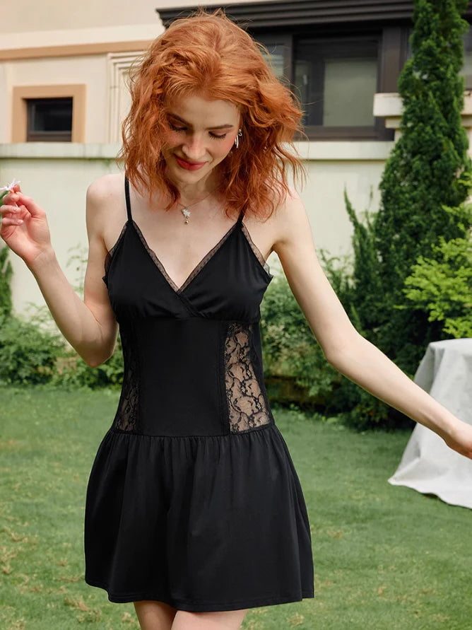 Isabella's Midnight Garden Nightdress