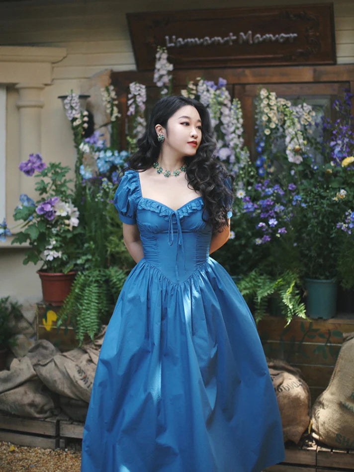 Enchanted Sapphire Princess Dress