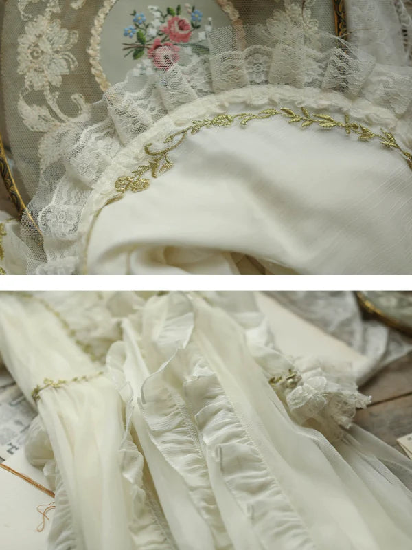 Fairy's Gold Embroidery Dress