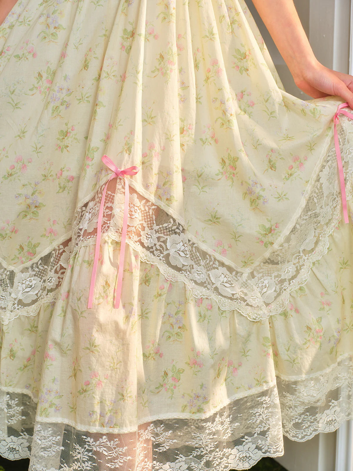 Blooming Lace Garden Dress