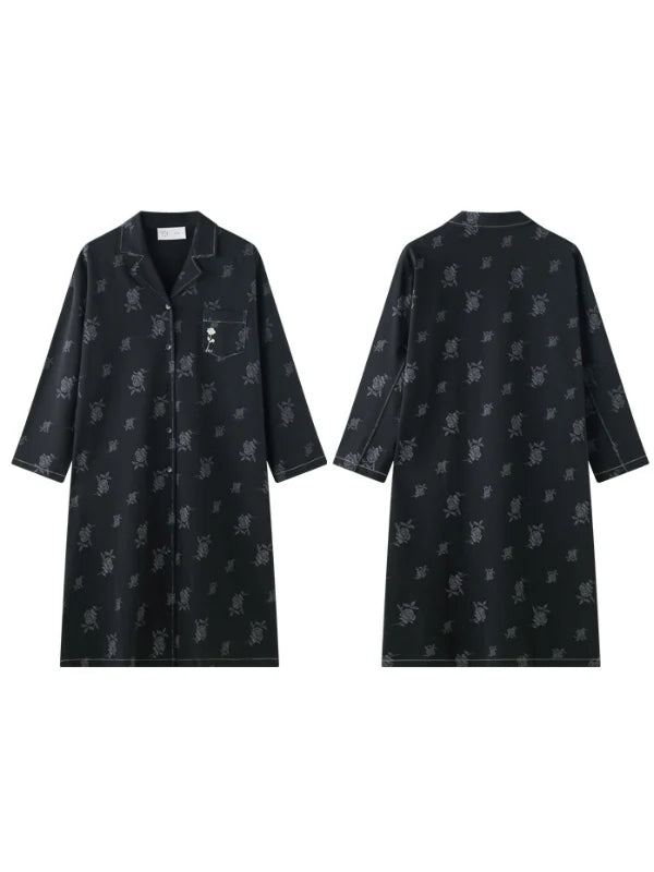 Black Rose Vintage Nightgown