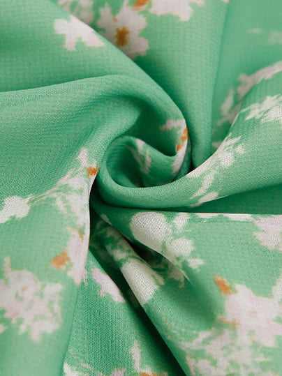 Emily's Verdant Blossom Dress