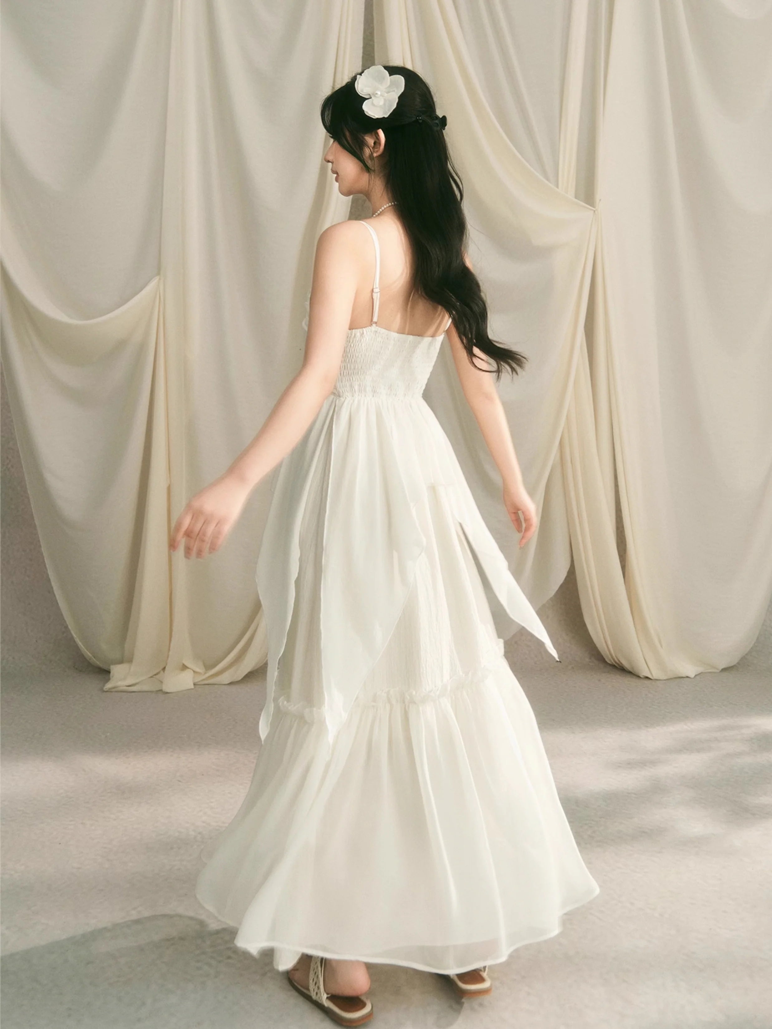 Ethereal Rose Fairycore Gown
