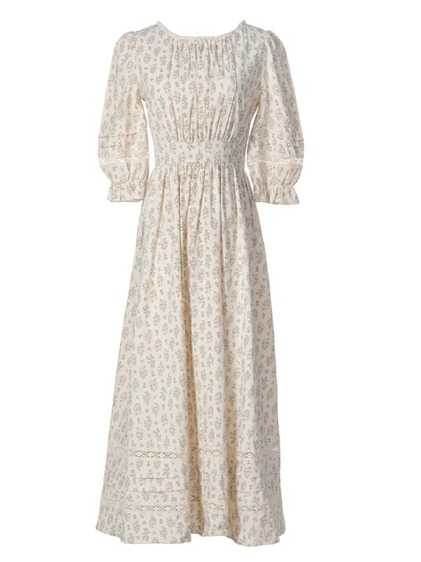 Enchanted Meadow Floral Lace Dress