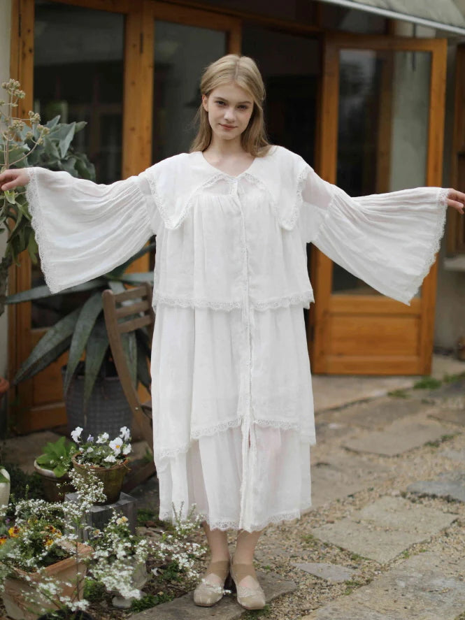 Linen Cloudlight Cottage Dress