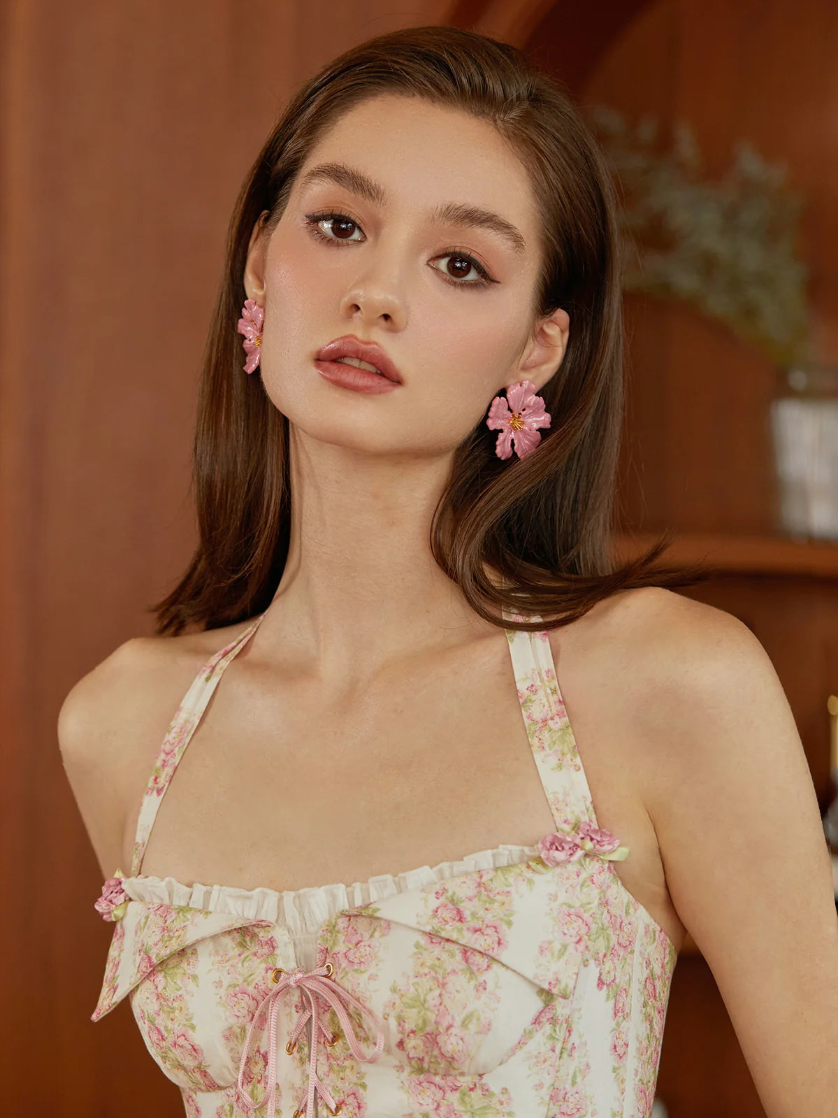 Sophia's Rosy Charm Dress