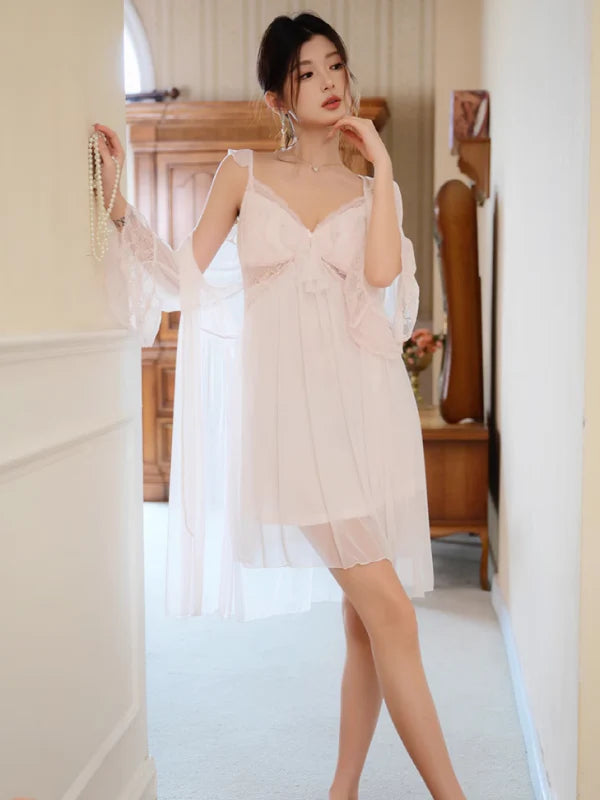 Lovely Ribboned Dreams Nightgown Set