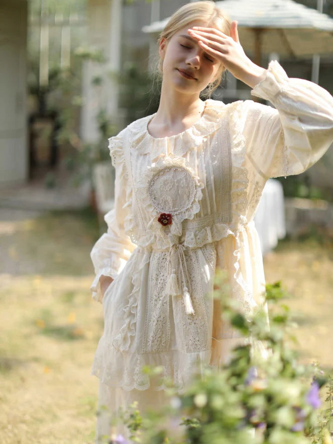 Whimsical Cotton Garden Dress