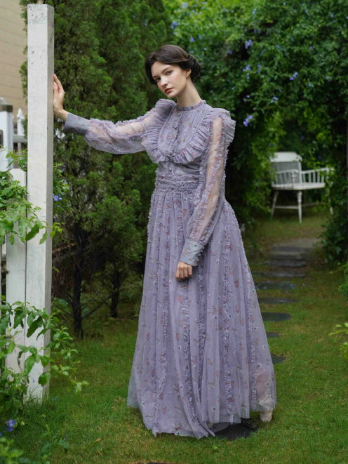 Whispering Garden Fairy Ruffle Dress