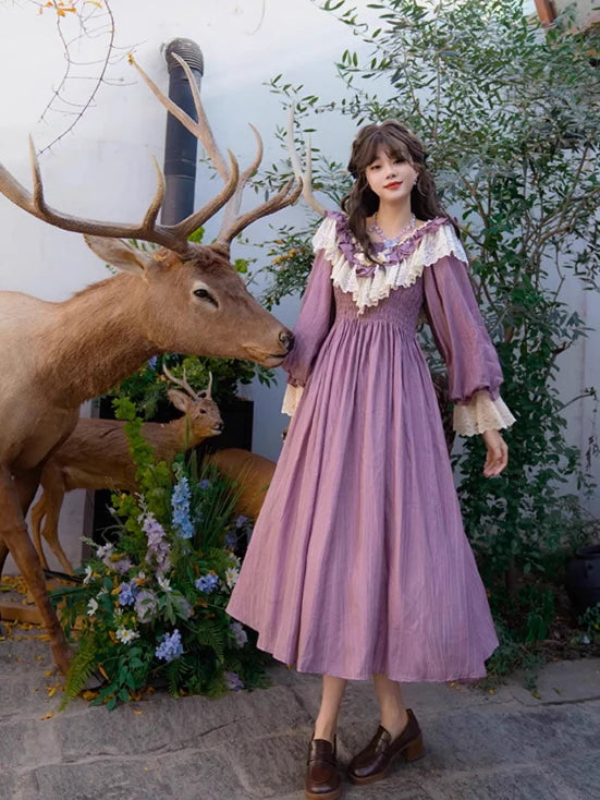 Fairy Woodland Lavender Dress