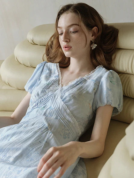 Blue Forest Whisper Dress