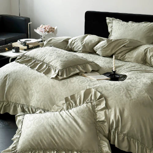 Royal Elegance Green Bedding Set