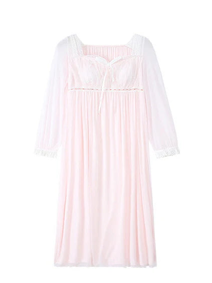 Moonlit Elegance Vintage Nightgown