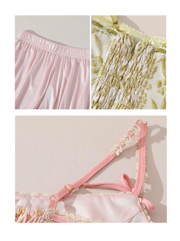 Blooming Garden Corset Mini Dress