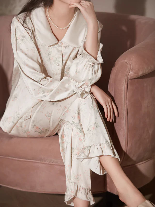 Pink Floral Whisper Sleepwear