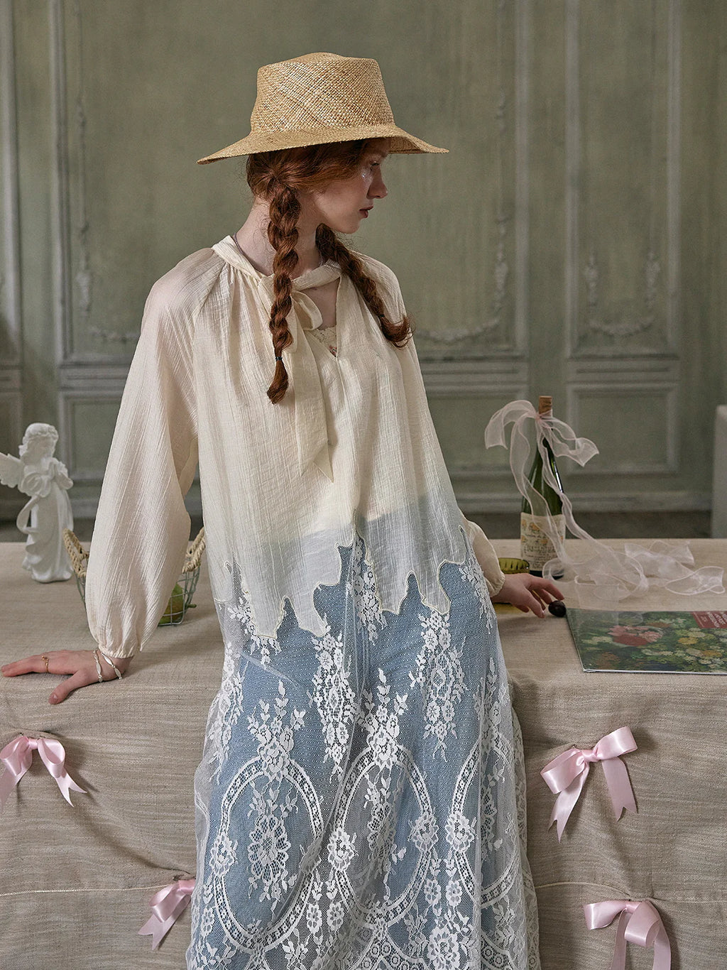 Isabella's Vintage Grace Blouse