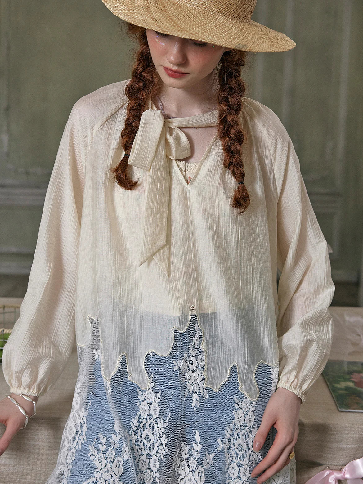 Isabella's Vintage Grace Blouse