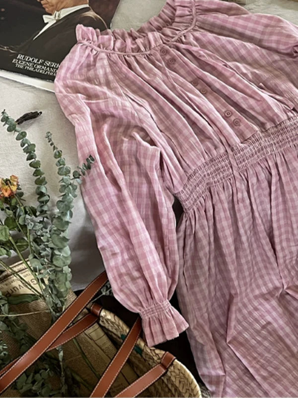 The Romantic Checkmate Dress