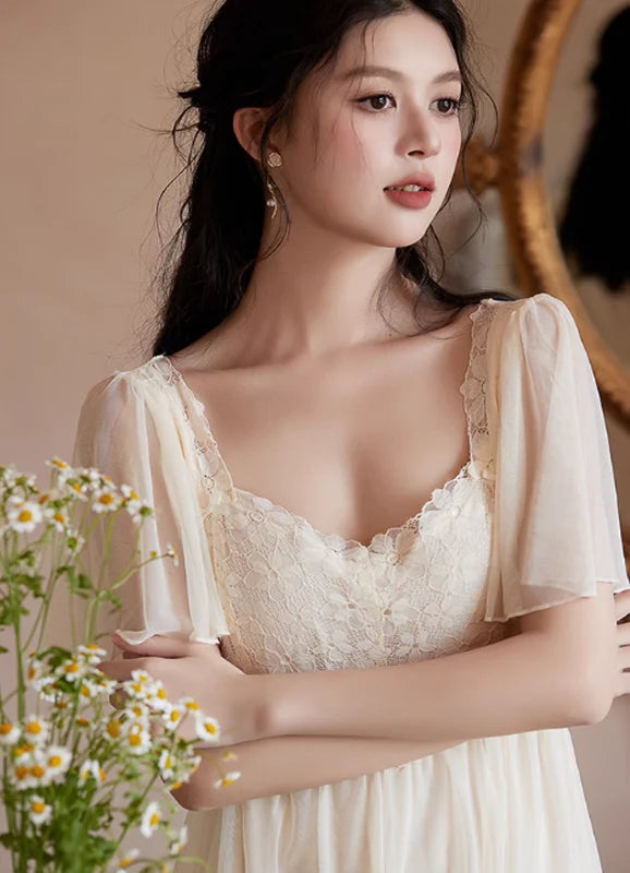 Serene Beauty Floral Nightwear