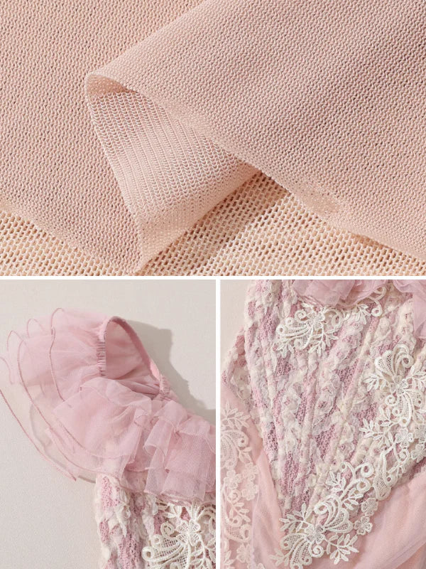 Ethereal Floral Enchantment Dress