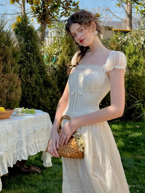 Blossom Meadow Cotton Dress