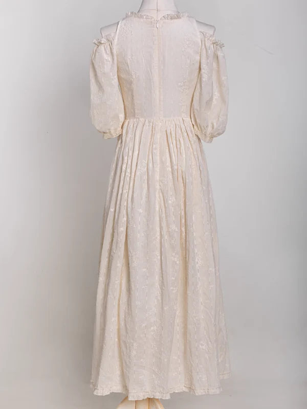 Whispering Garden Embroidered Dress