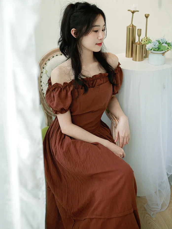 Olivia's Scarlet Serenity Dress