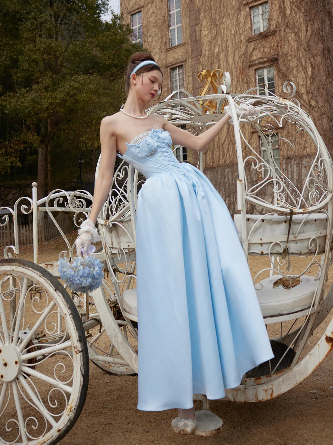 Cinderella Waltz Lace-Up Dress