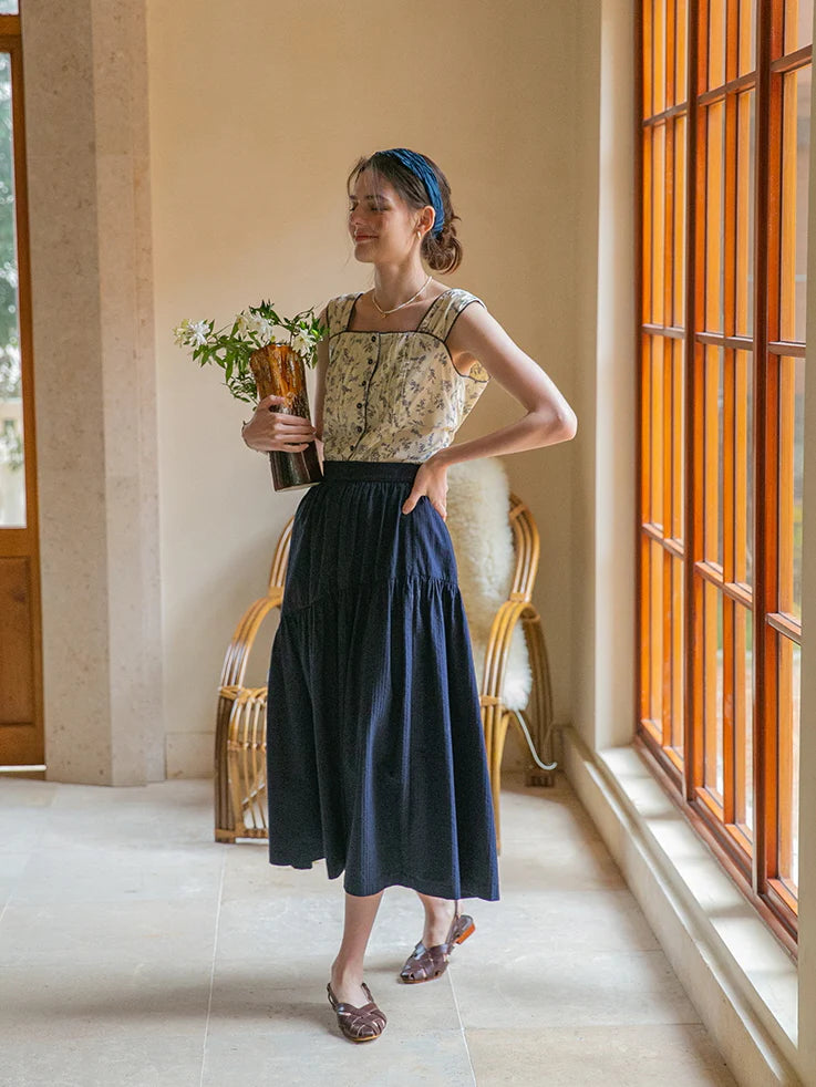 Evelyn's Summer Garden Top