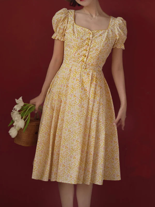 Dollhouse Dream Yellow Dress